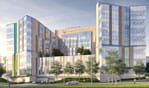 Artist rendering of the Critical Care Building. 
